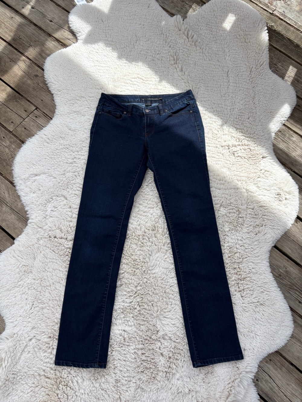 Calvin Klein Indigo Straight Leg Jeans